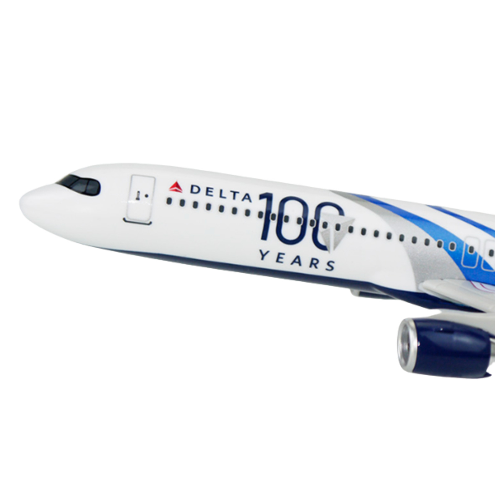 Flight Miniatures Delta 100th Anniv Livery A321neo 1:200 Scale Model Airplane