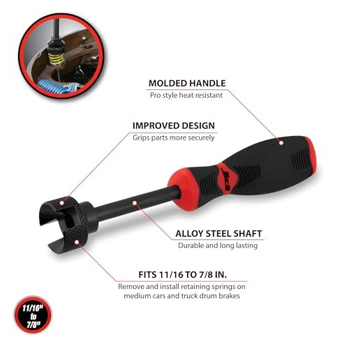 W158C - Essential Tool for Efficient Brake Maintenance Brake Spring Compressor