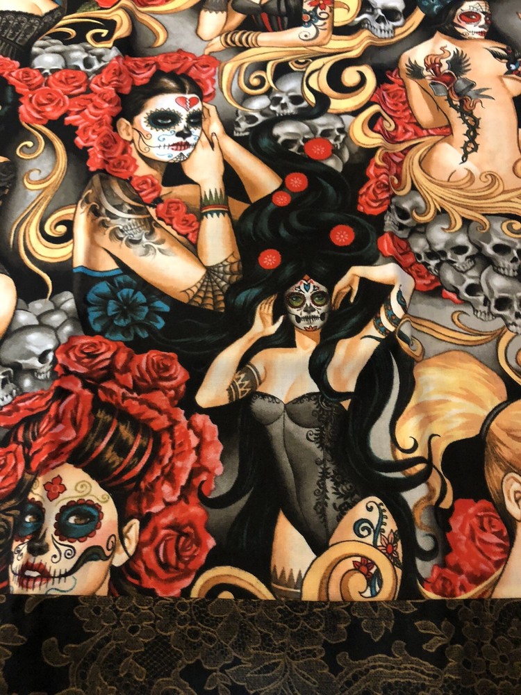 Las Elegantes Halloween Cotton  Pillowcase New!