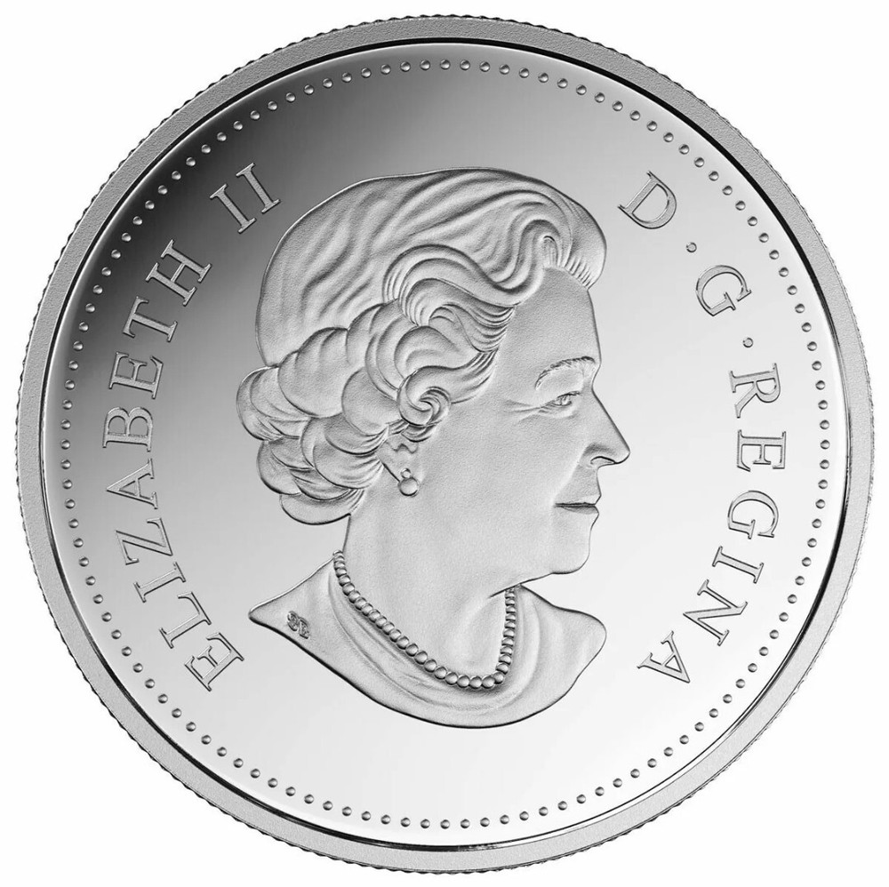 2017 $20 Canada ATLANTIC COAST Colored 1 Oz Silver Proof Coin.