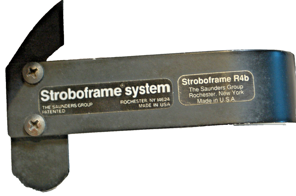 Vintage Stroboframe R4b System Flash Bracket for Handheld Camera