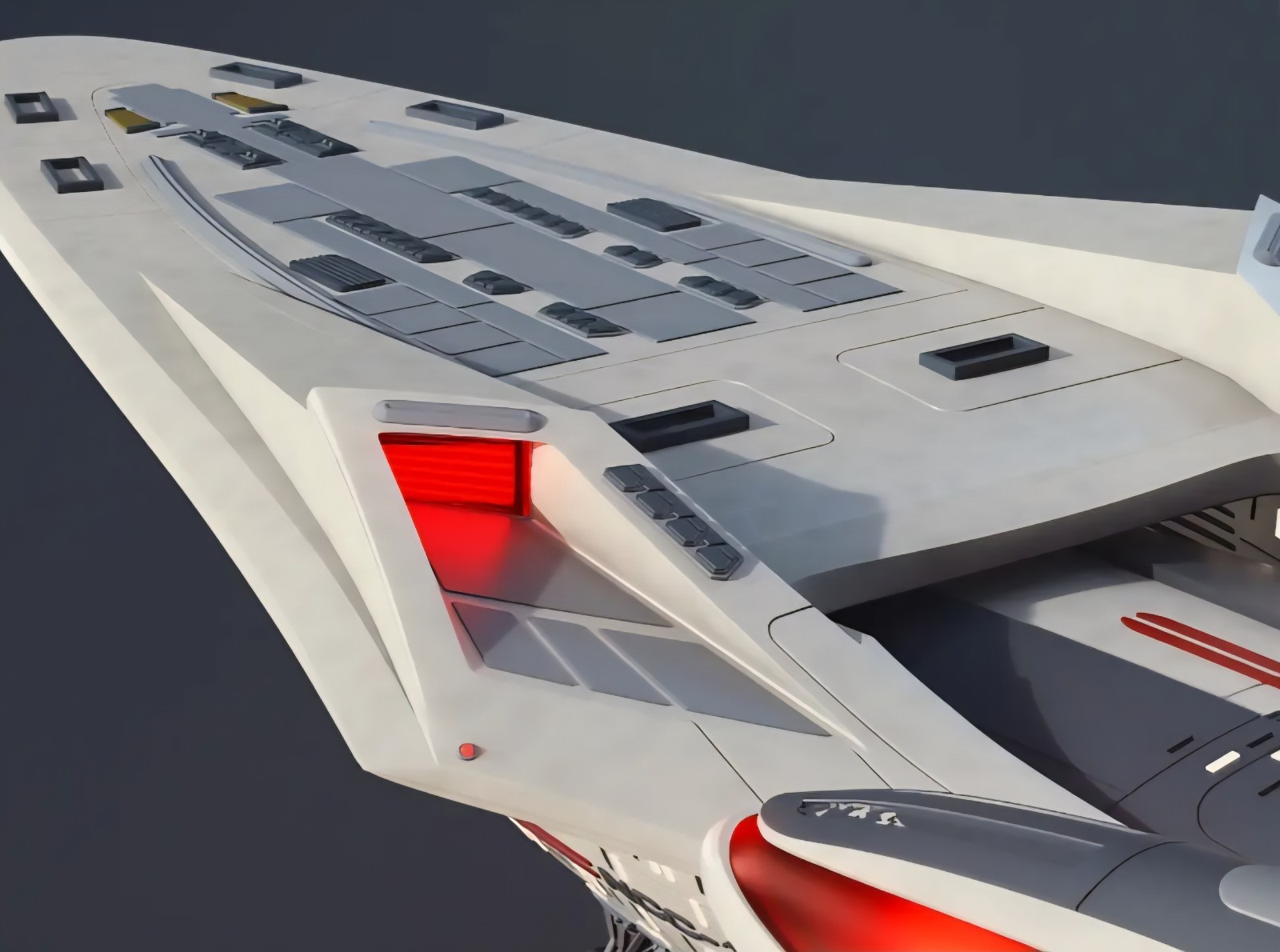 Star Trek Uss Enterprise Ncc 1701- F Odyssey Class Ship 1/1400 Custom 3d Kit 28"