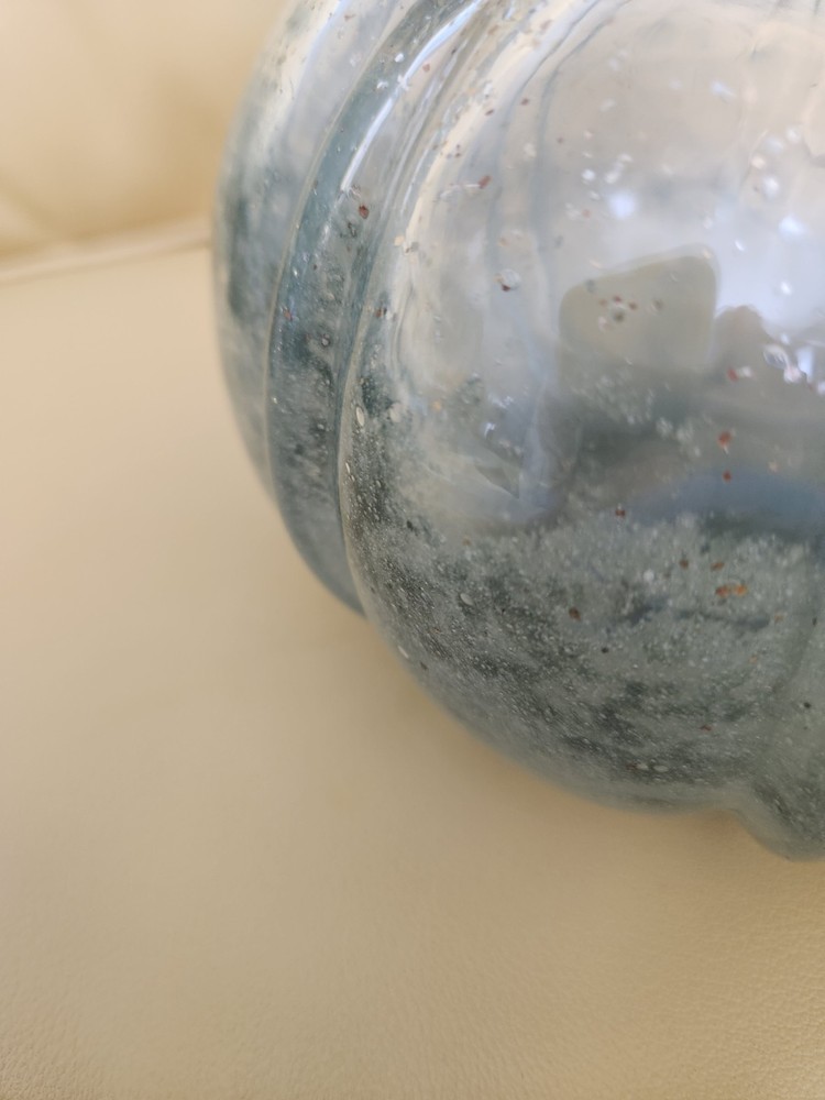 Handblown Glass Pumpkin