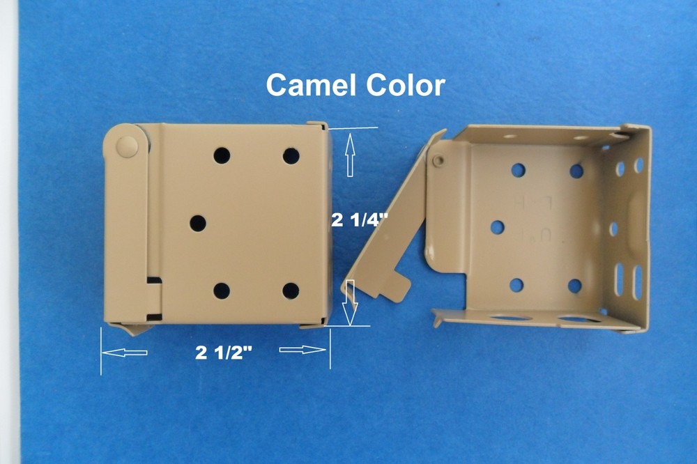 Window Venetian Blind Installation / Mounting Camel Bracket Set High Profile
