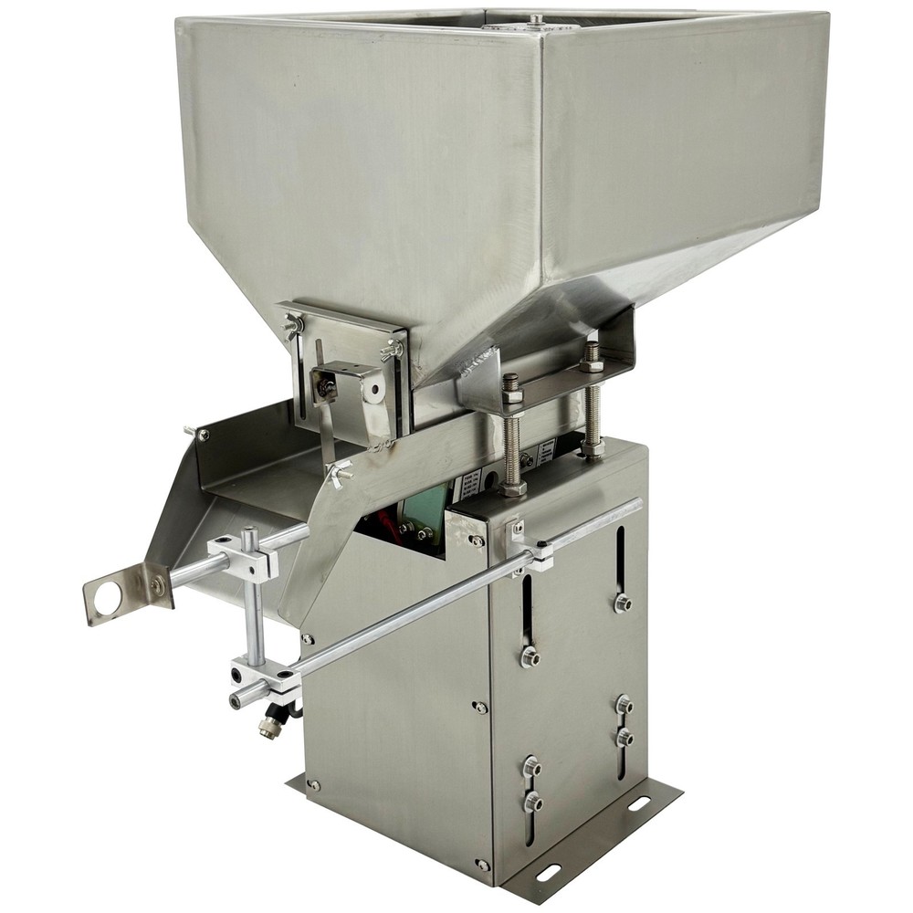 Automatic Disc Vibrating Feeder Square Silo Vibrating Disk Feeding Device 110V