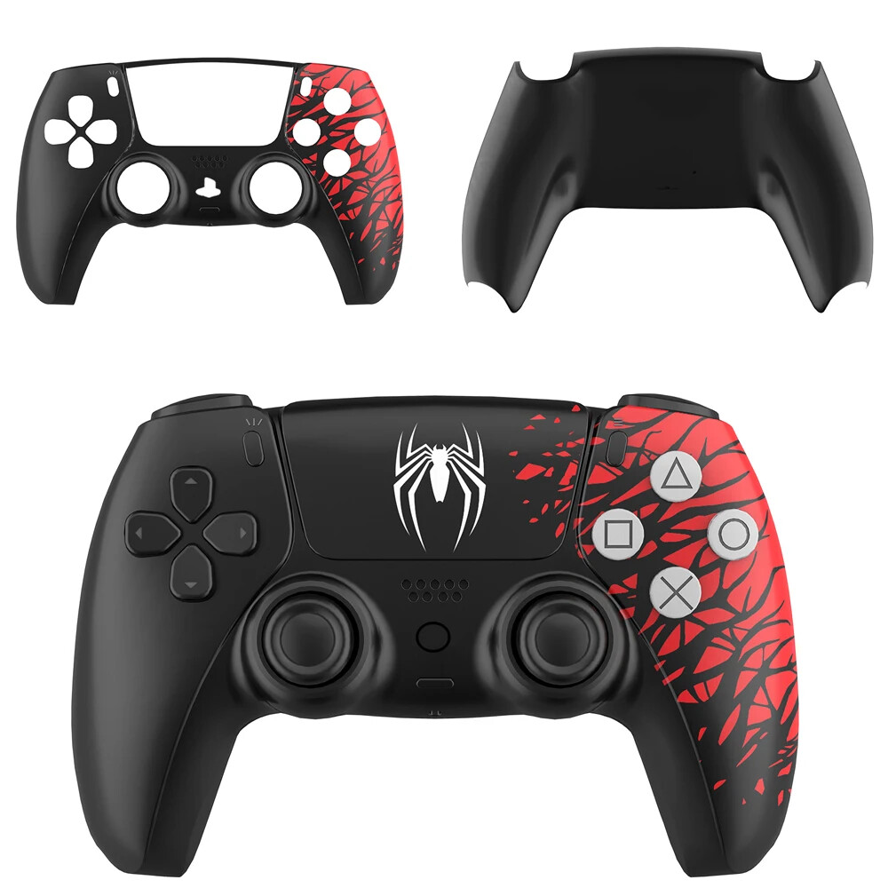PS5 Spiderman 2 Cover Replacement Shell Playstation 5 Controller Parts