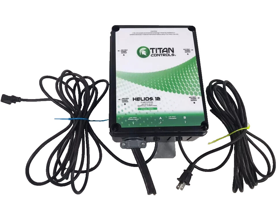 Titan Controls Helios 12 (240 Volt) 8-Light Controller with Dual Trigger Cords