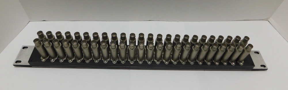 Bittree Patch Panel Assembly with 48 ea Trompeter 14949 J3W Connectors