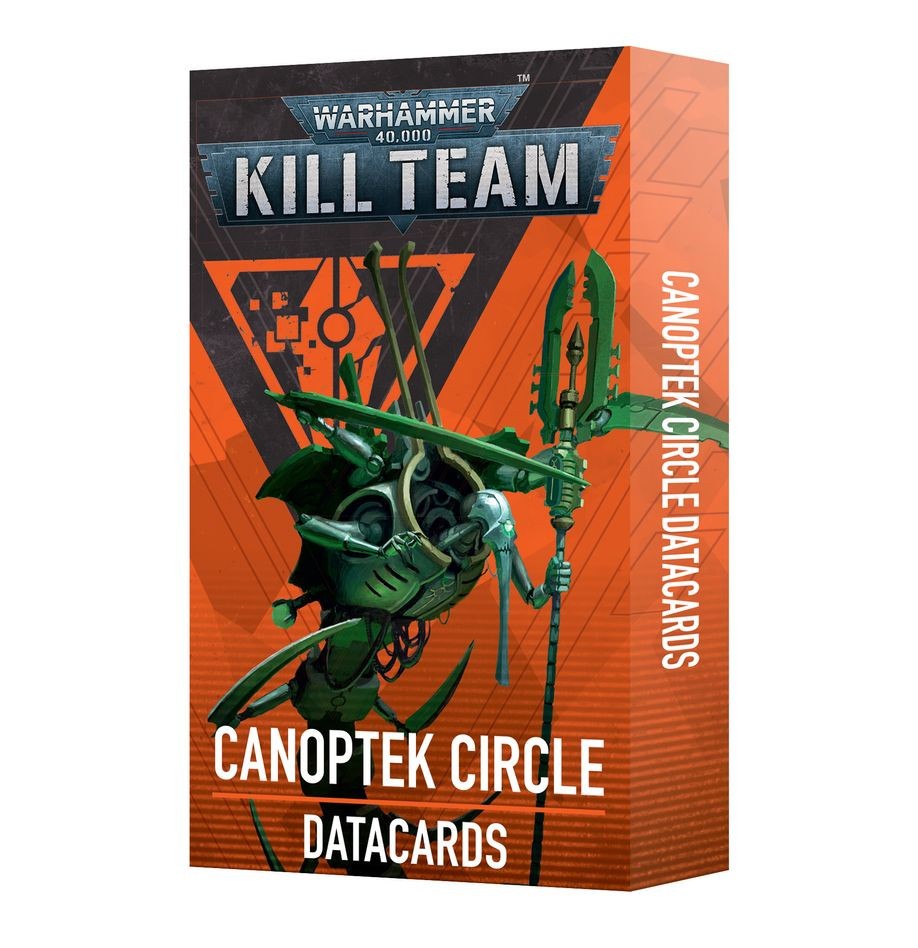 Kill Team Datacards: Canoptek Circle - Warhammer 40k - Brand New! 102-71