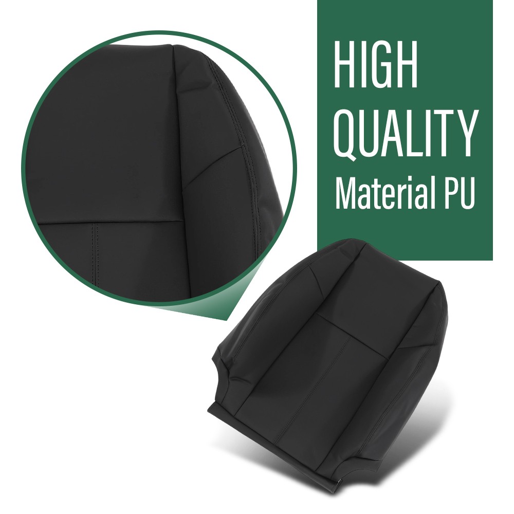 Fit For 07-13 Chevy Silverado GMC Sierra Crew Cab Full Set Seat Covers Replace