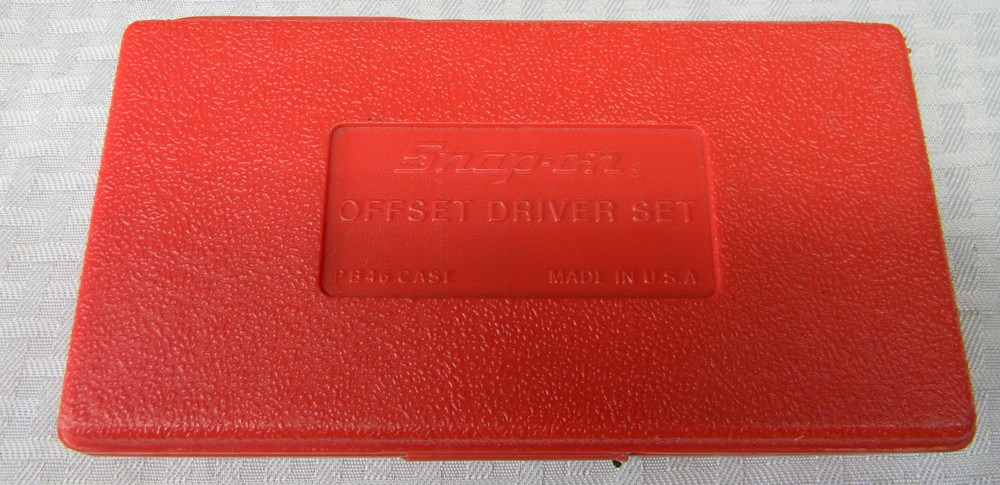 SNAP-ON 19PC OFFSET SCREWDRIVER RATCHET & BIT SET #CRA180PB MISSING 1 PC