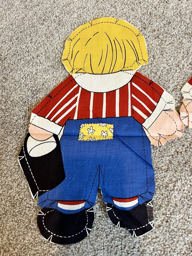 Raggedy Andy 1974 Gingham Boy Line 13”