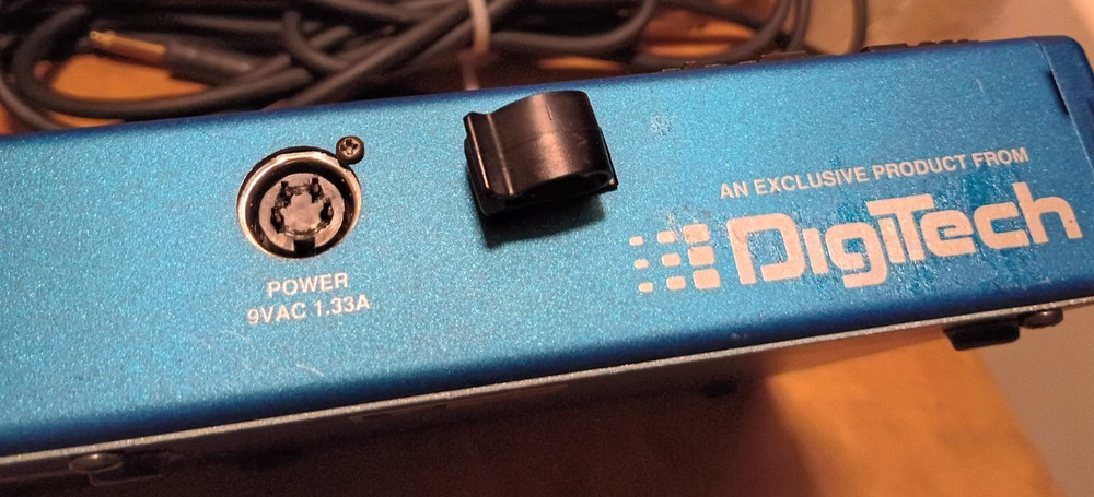 Digitech RP7 Valve Guitar Tube Preamp Multi Effects Processor USA cable power