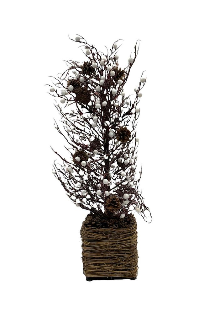 Home Reflections 30" Tabletop Twig Tree No Remote