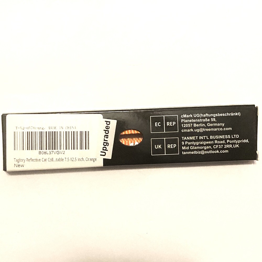 Cat Collars- Orange (2pk)