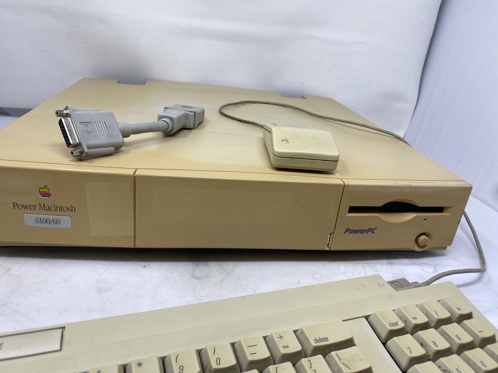 Vintage Apple Macintosh 6100/66 PowerPC Computer
