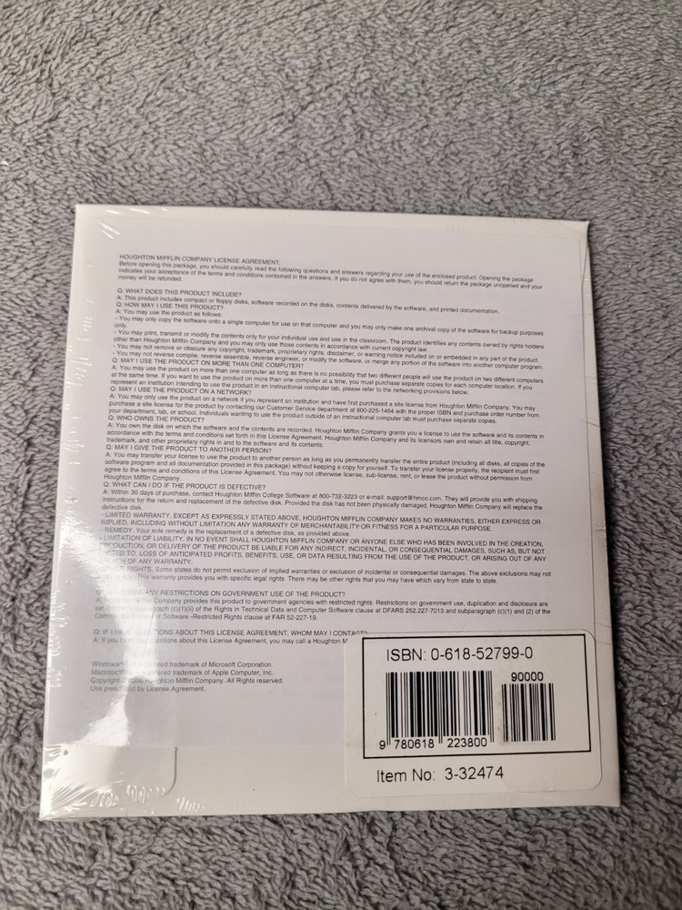 Calculus Eighth Edition Version 2.0 HM Mathspace Student CD Windows Mac New