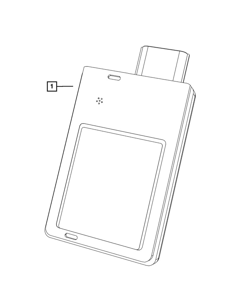 Genuine Mopar Blind Spot Detection Sensor 68307162AH