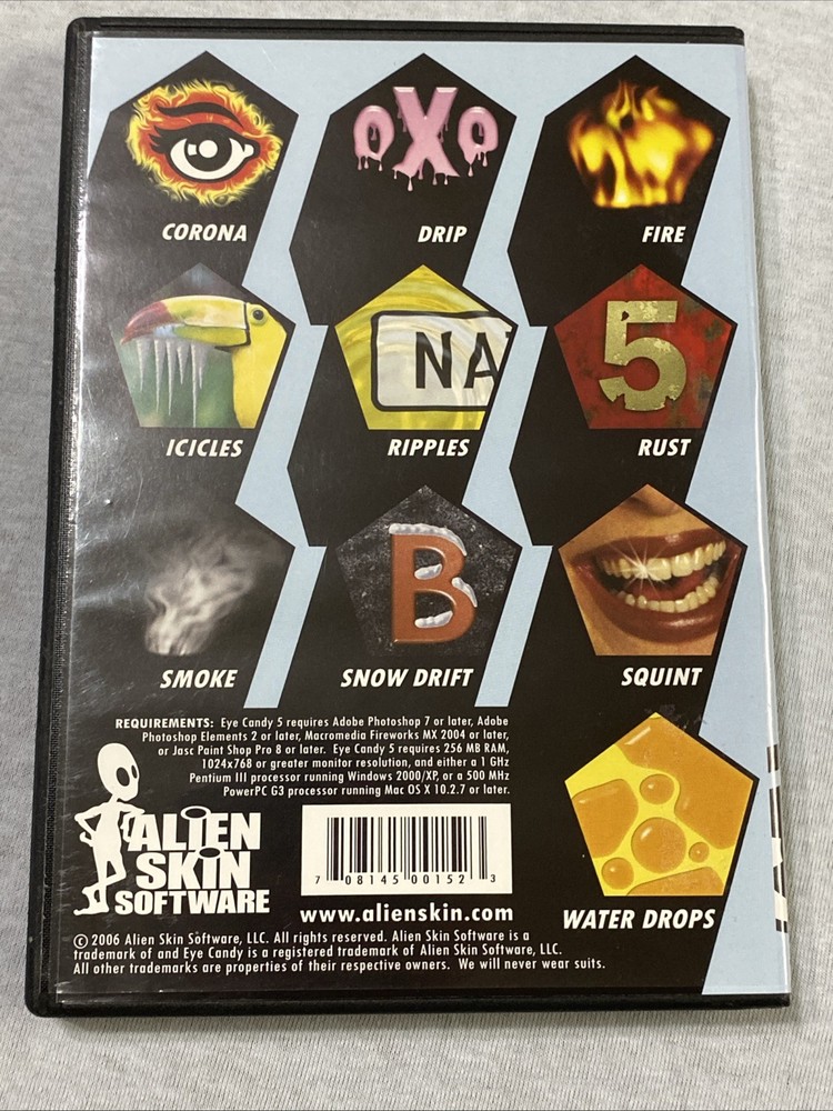 Alien Skin Software Eye Candy 5: CD Video Effects