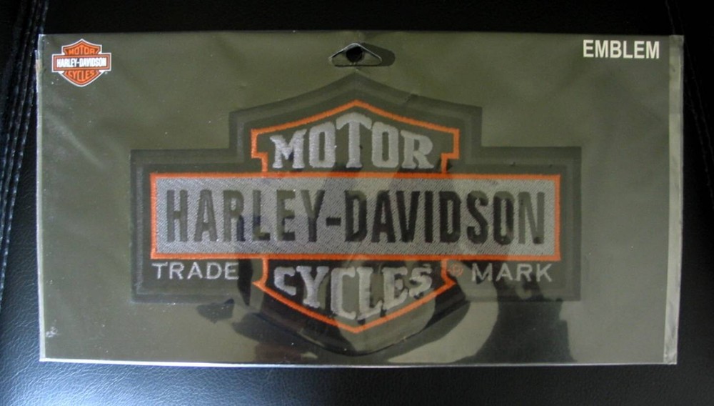 Harley Davidson  Long Bar & Shield Patch / Emblem