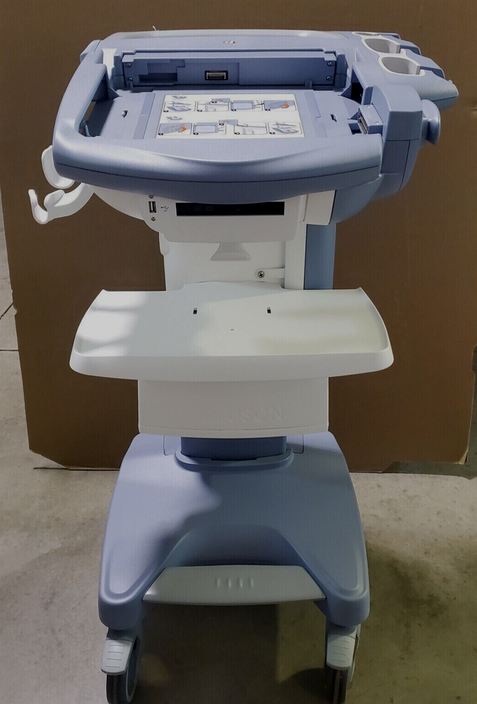 GE Voluson i / e Rolling Cart W/ Triple Connector