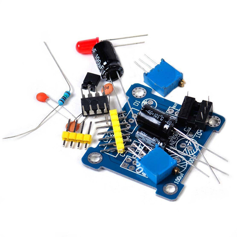 NE555 Duty Cycle and Frequency Adjustable Module DIY Kit Pulse Generator