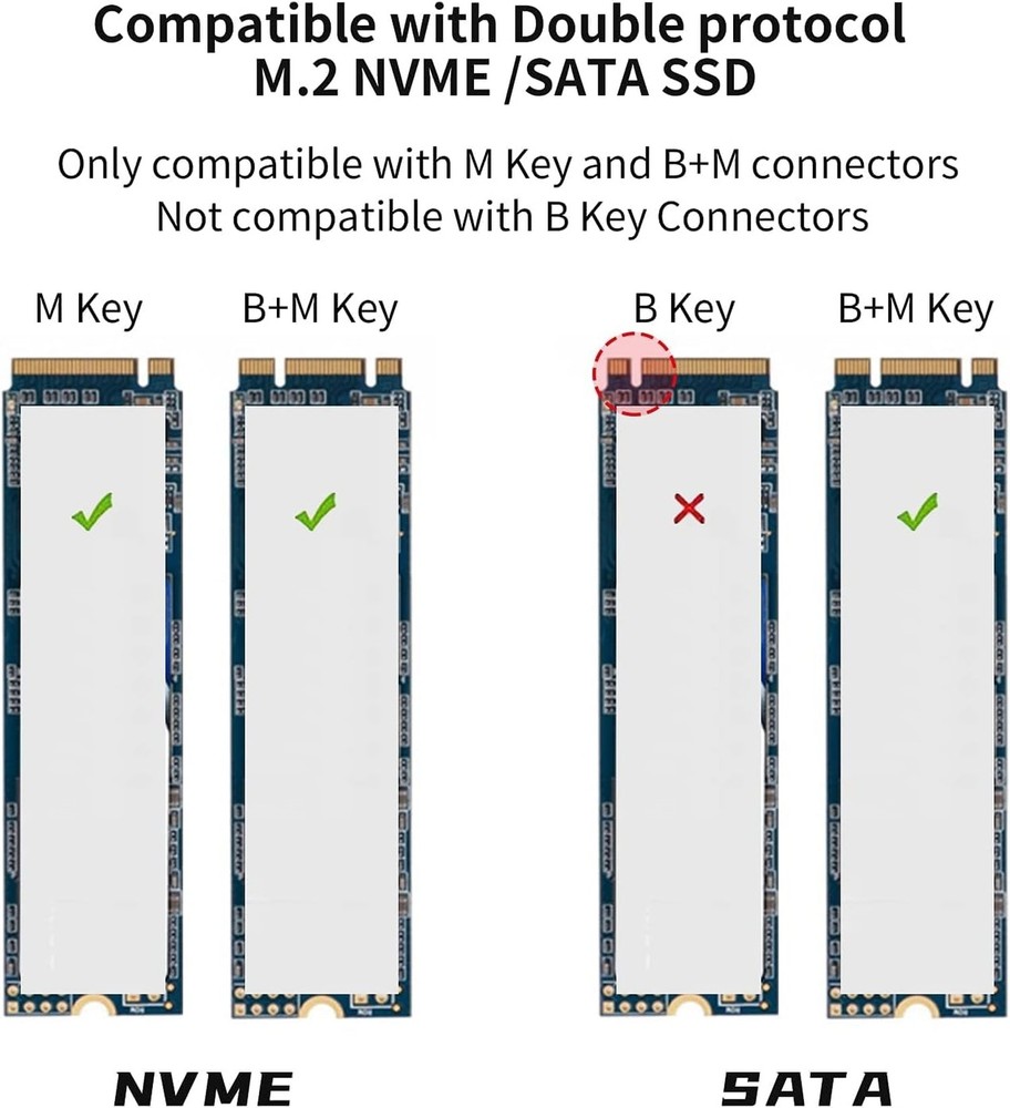 HDD Dock+ M.2 Enclosure Bundle