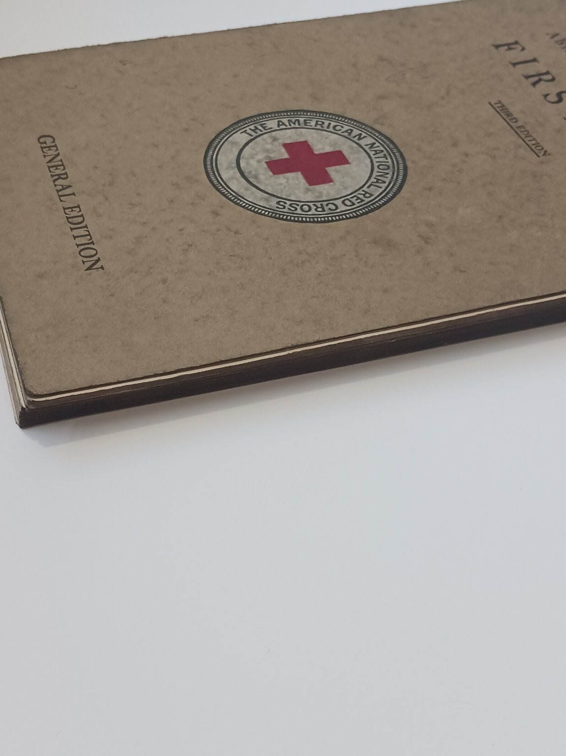 1925 American Red Cross First Aid Abridged Textbook Manual Third Edition