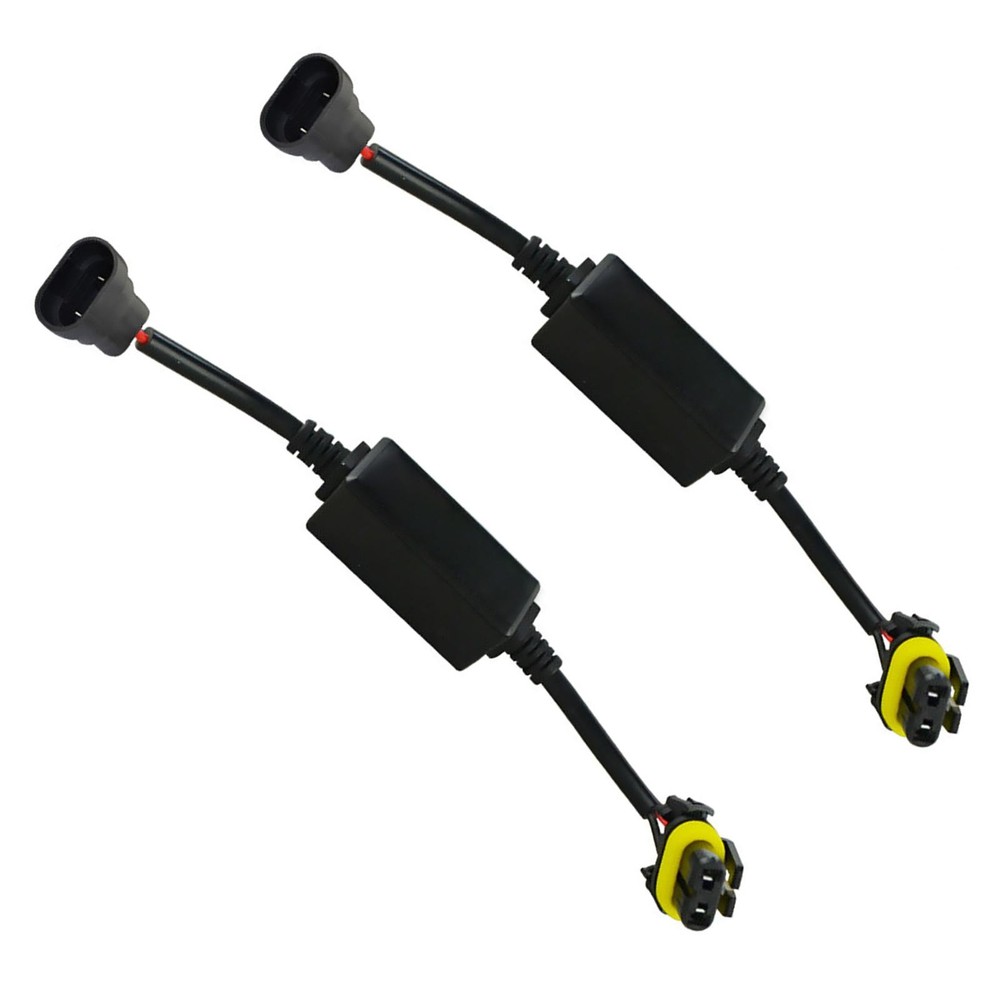 2X 9005/9006 LED Headlight Canbus Error Anti Flicker Resistor Canceller Decoder