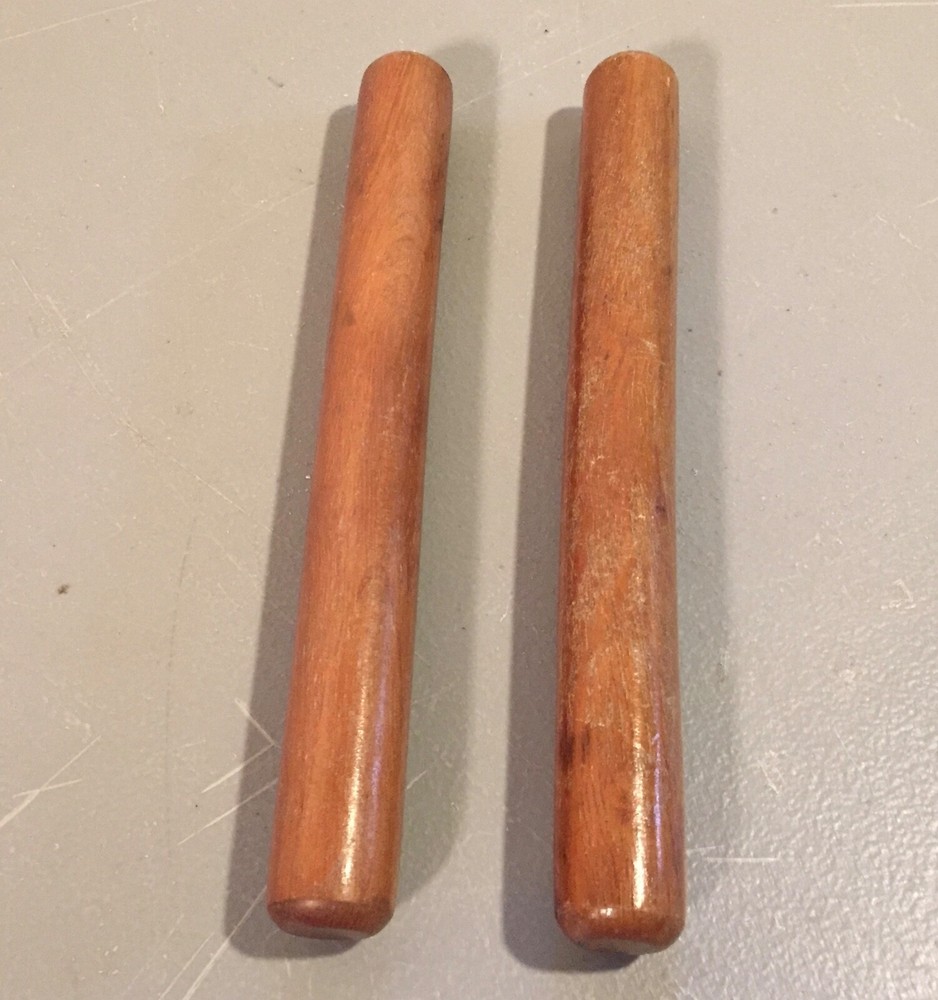 Claves. Wood. Unknown Maker.