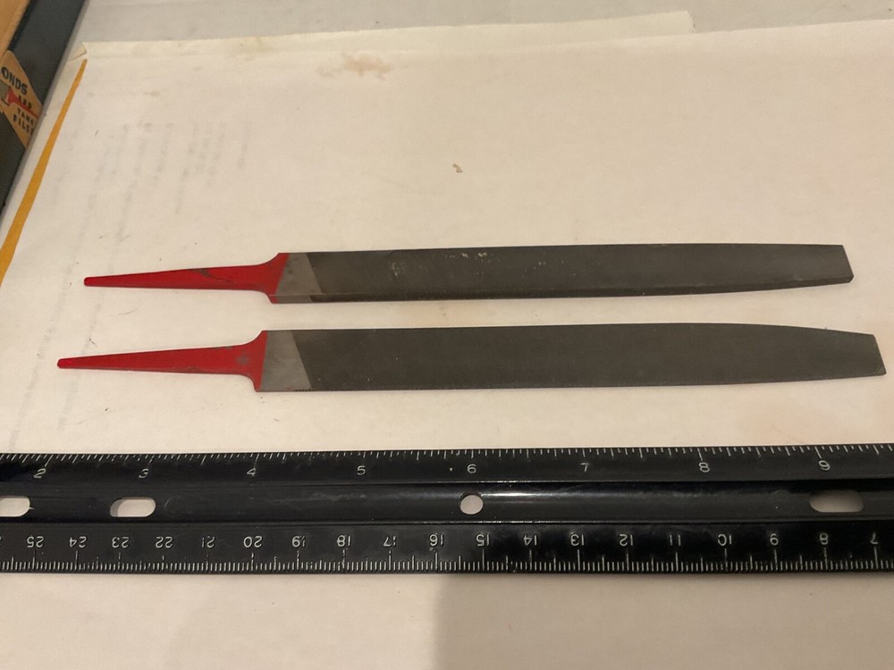 New Qty (2) Simonds 6" Knife Smooth Files