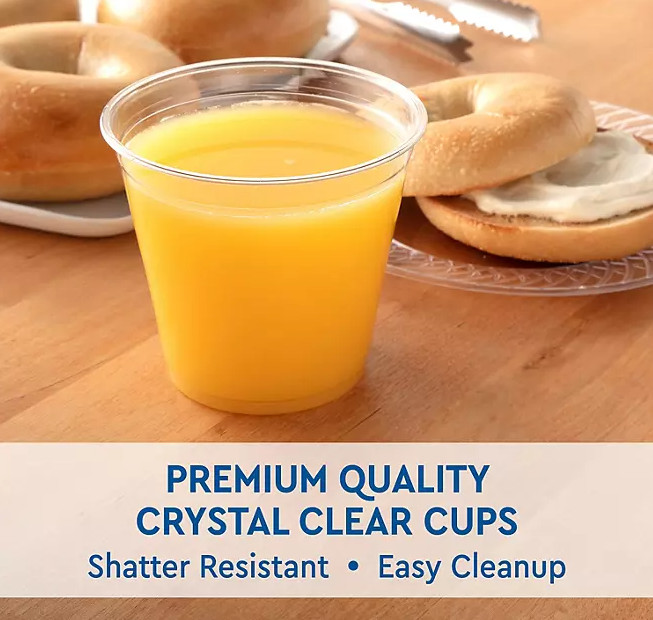 Member's Mark Clear Plastic Cups (9 oz., 264 ct.)