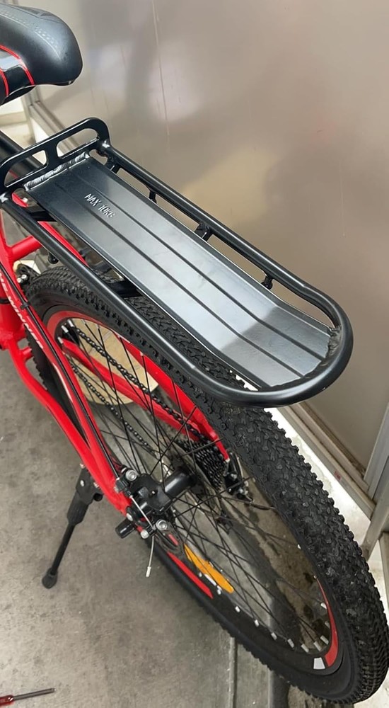 Durable Bike Cargo Rack with Adjustable Mounting - Perfect for Heavy Loads