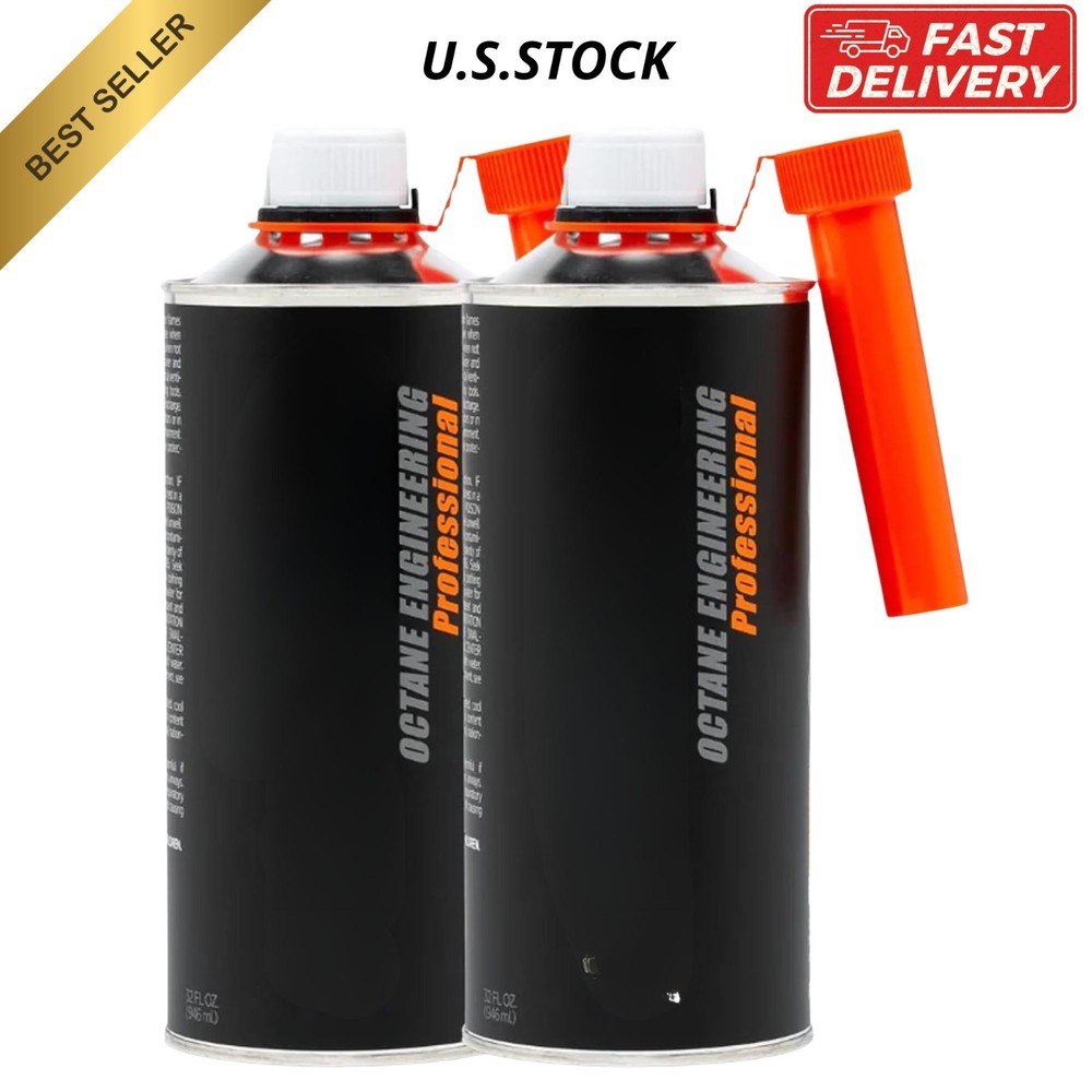 NEW 2Pack Octane Booster 32oz High Performance Race Engine Fuel Additive