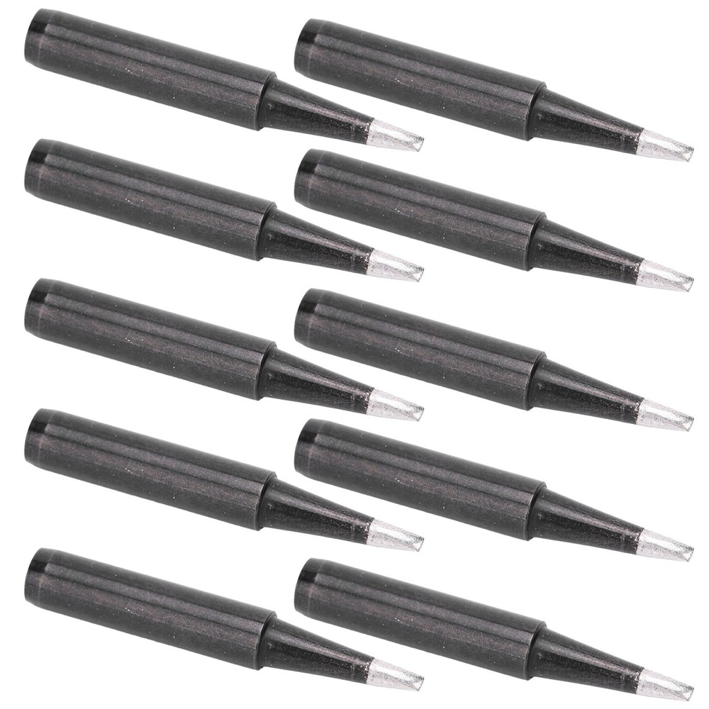 10Pcs Soldering Iron Tips Inner Heating Type For 936/937/938 Series Tools Part