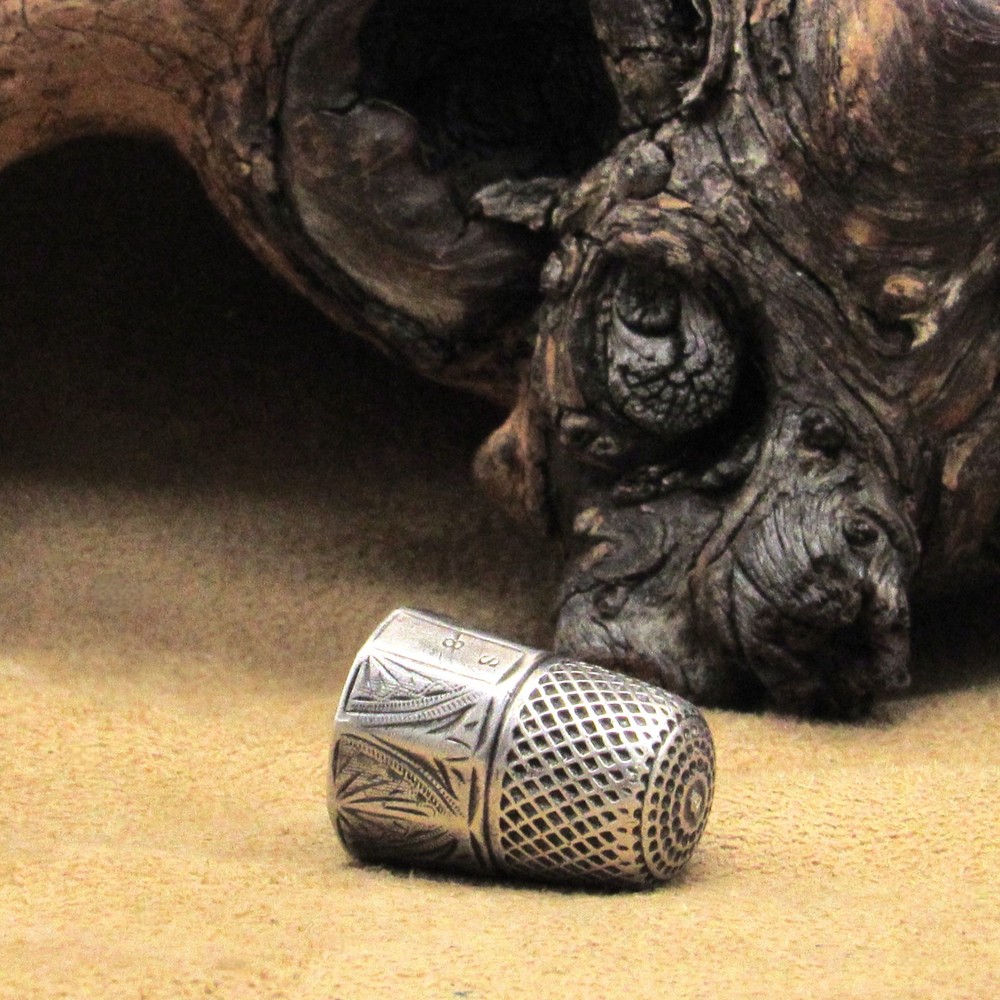 Vintage Sterling Silver Thimble