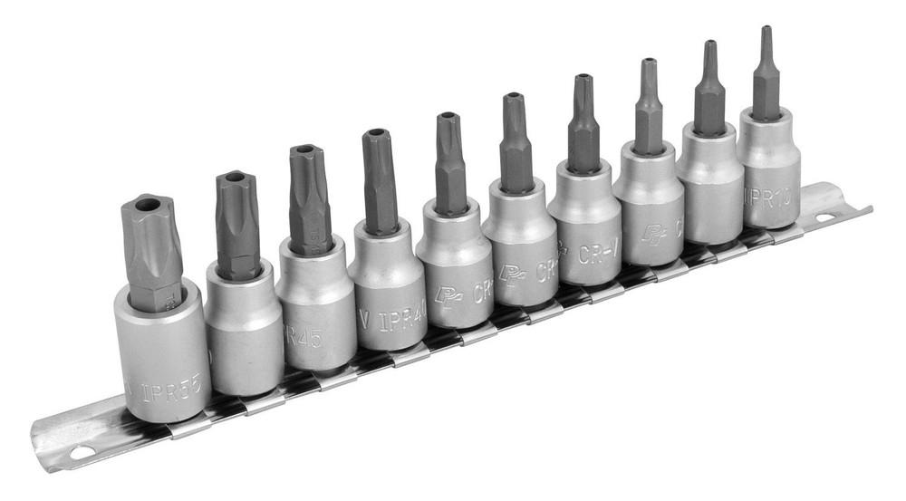 Performance Tool W80564 10 Piece 5 Lobe Socket Set