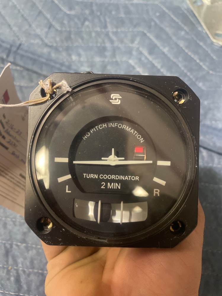 S-TEC Turn Coordinator 14 VDC PN: 6405-14L