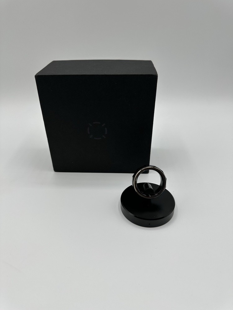Cudis AI Ring 001 Titanium Black Ceramic Size 13