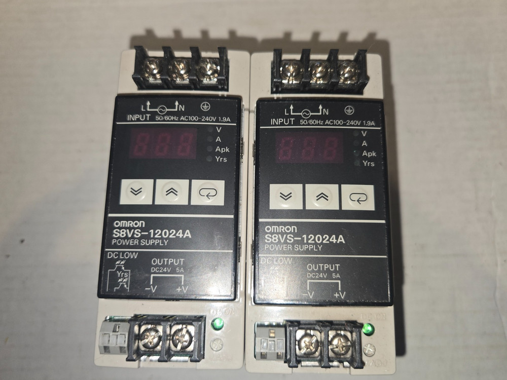 Omron S8VS-12024A Power Supply 24V 5A