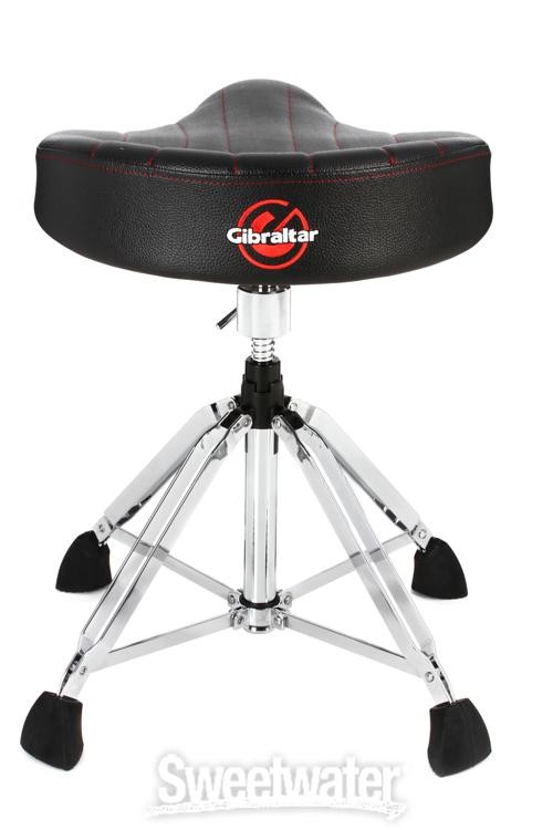 Gibraltar 9908 Moto Style Oversized 4-post Drum Throne
