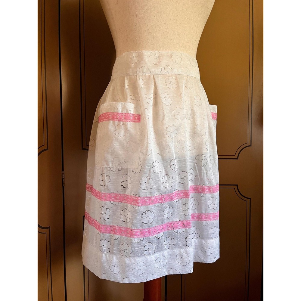 Vintage lace apron