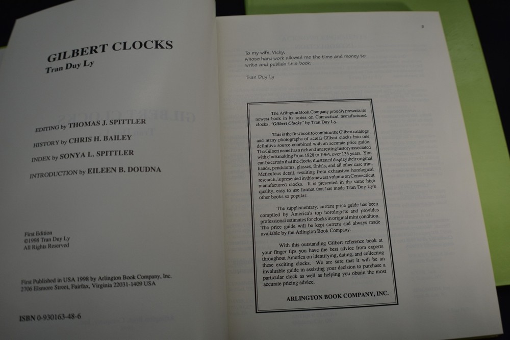 *STATED FIRST* Gilbert Clocks & Supplement *Both are HC!*