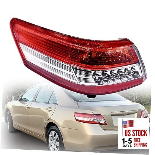 1-Pack Left Outer Rear Tail Light Assembly Replacement for Camry 2010-2011