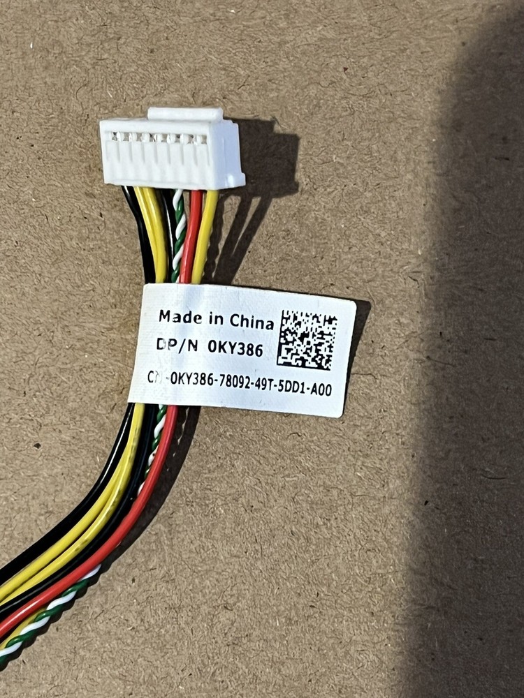 SD FLASH CARD READER MODULE CABLE DELL POWEREDGE R610 R710 SERVER KY386