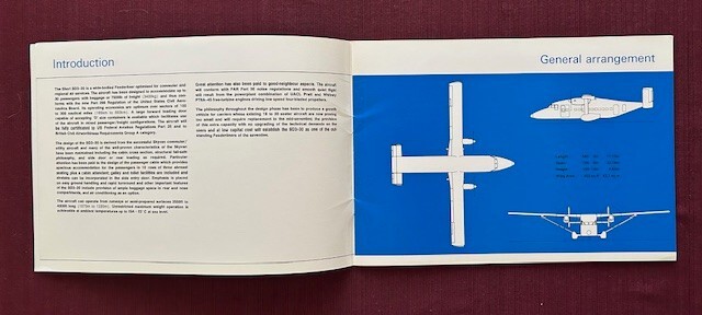 Shorts SD 3-30 1972 Brochure