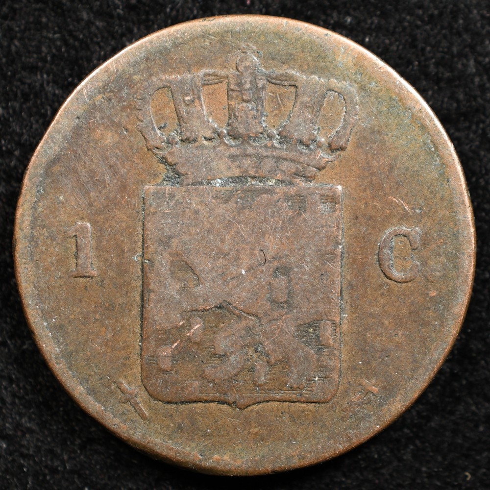 Netherlands 1 Cent 1864, Coin, Inv#E735