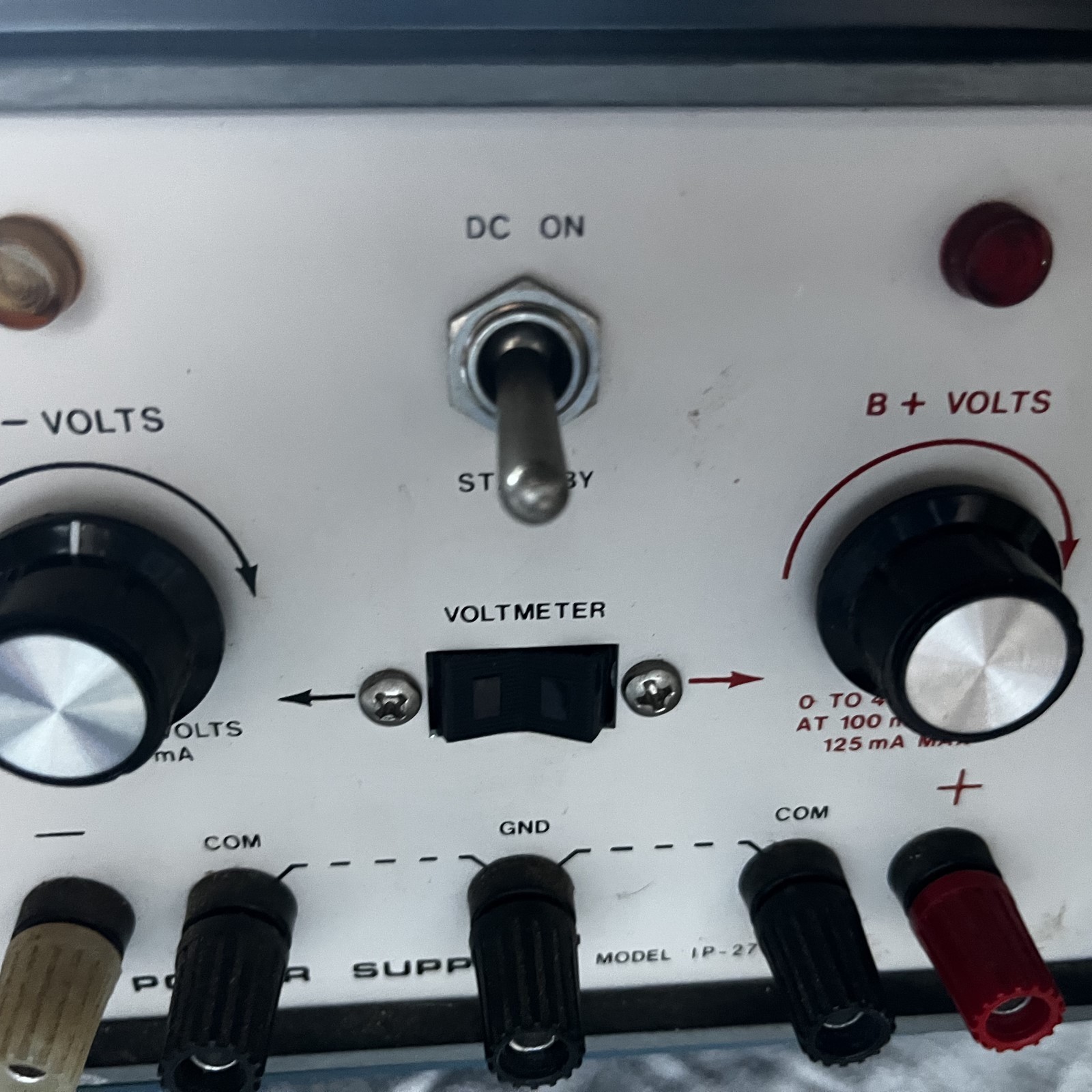 Vintage Heath Tube Regulated HV Power Supply IP-2717A High Voltage