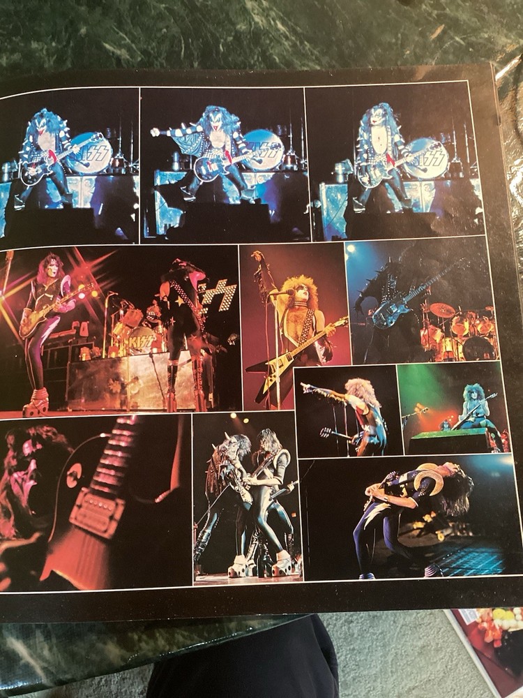KISS on Tour 1976 Program Original Vintage Gene Paul Ace Peter