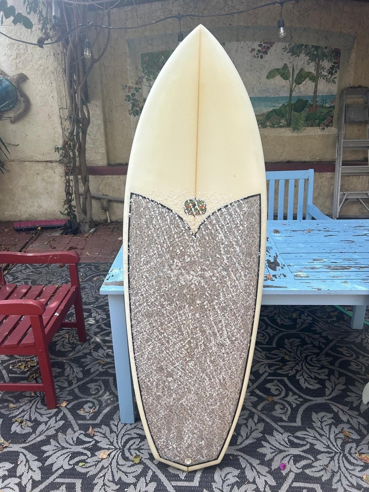 5'6" Quad by Paul Colbert (Chop Woods Surfboards)